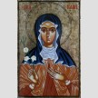 St Clare - Tempera on wood - 27x40cm