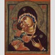 Mother of God of Vladimir - Tempera on wood - 23x26cm