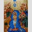 The Baptism of Christ - Tempera on wood - 50x63cm